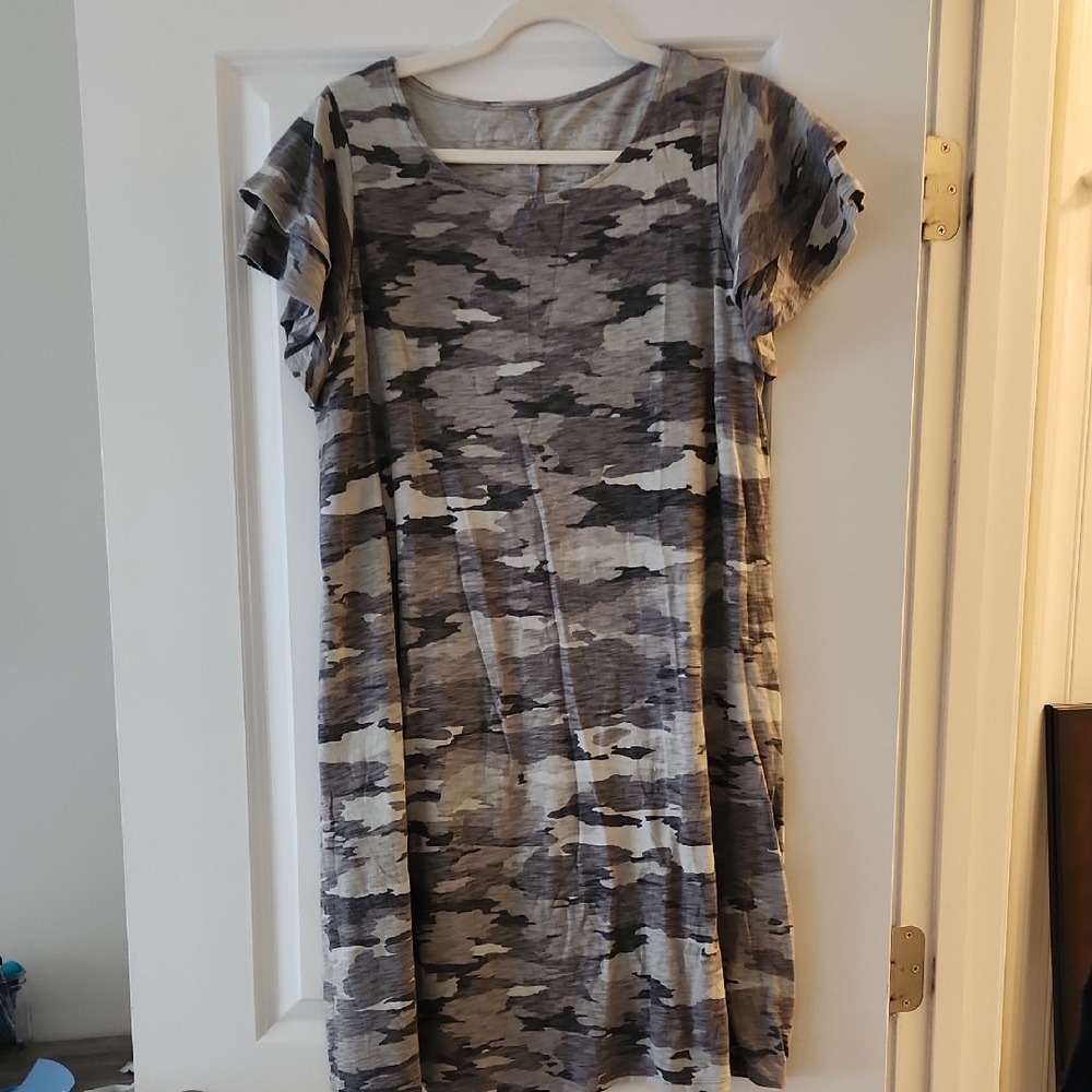 Camo Maternity Dress